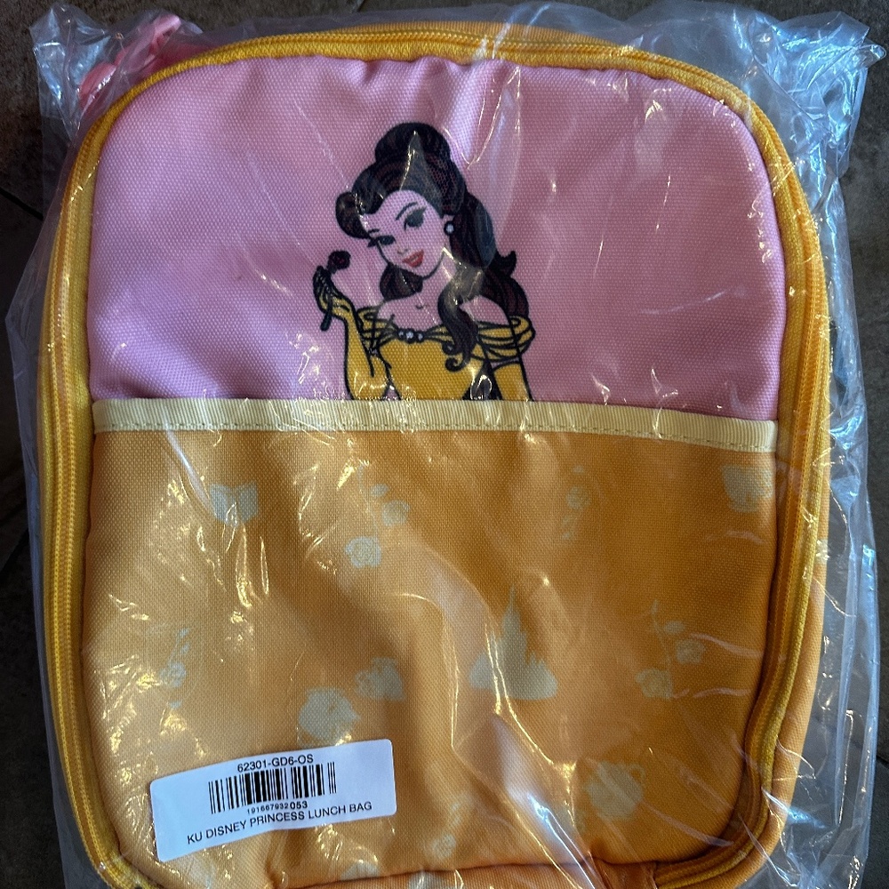 Brand New Hanna Andersson Disney Princess Belle Lunch Bag